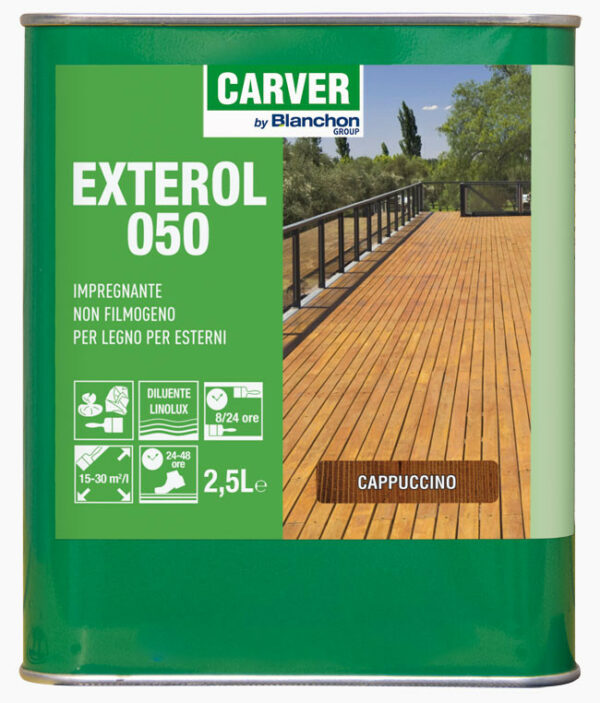 Carver Exterol ochrana dreva – balenie 2,5 l