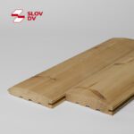 Zrubový profil AB 28x145 – drevený obklad