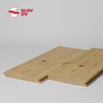 Perodrážka 27x195 AB borovica masív detail spoja