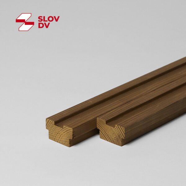 Hranoly Termodrevo Clip 27x45 – termoborovica pre pergoly