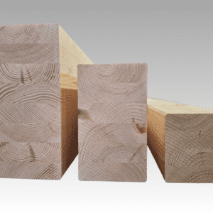 BSH hranoly zo severskej borovice – detail lamiel a fazovania