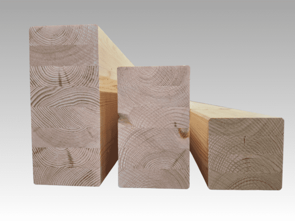 BSH hranoly zo severskej borovice – detail lamiel a fazovania